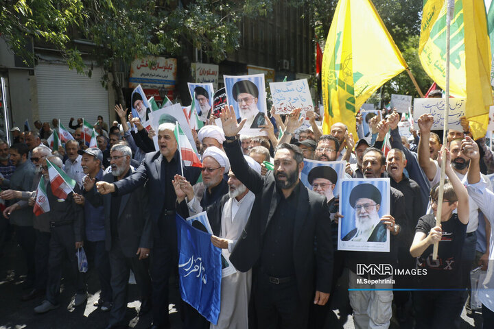 راهپیمایی جمعه‌های خشم و نصر در تبریز