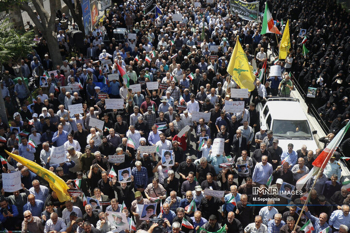 راهپیمایی جمعه‌های خشم و نصر در تبریز