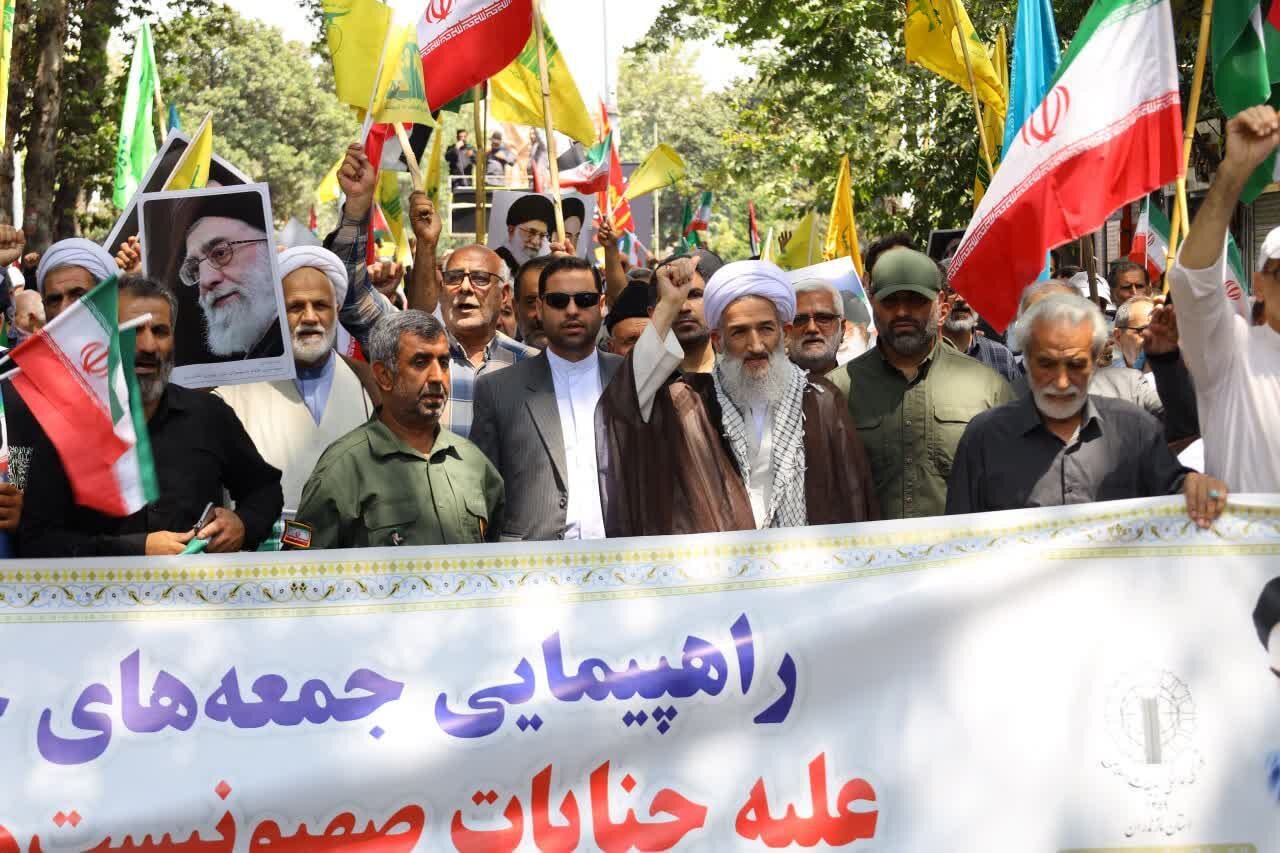 خشم مازندرانیها بر جنایات رژیم کودککش با راهپیمایی جمعههای خشم و نصر