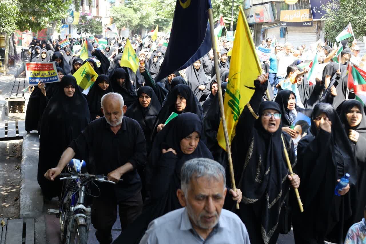 خشم مازندرانی‌ها بر جنایات رژیم کودک‌کش با راهپیمایی جمعه‌های خشم و نصر