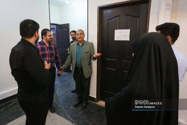 بازدید مدیرکل مدیریت بحران استانداری اصفهان از خبرگزاری ایمنا
