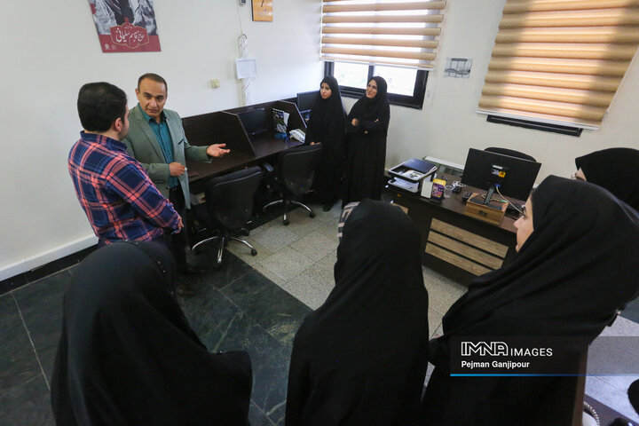 بازدید مدیرکل مدیریت بحران استانداری اصفهان از خبرگزاری ایمنا