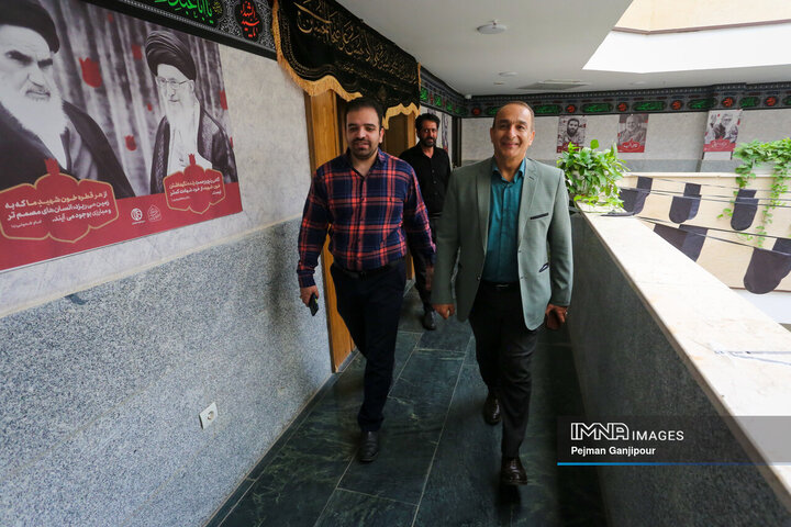 بازدید مدیرکل مدیریت بحران استانداری اصفهان از خبرگزاری ایمنا