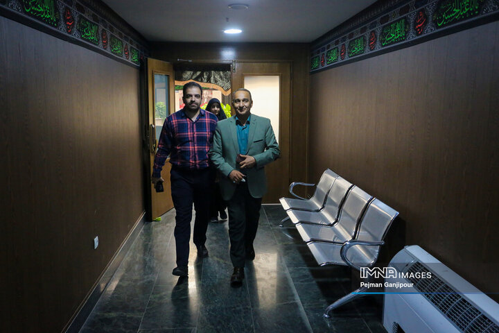 بازدید مدیرکل مدیریت بحران استانداری اصفهان از خبرگزاری ایمنا