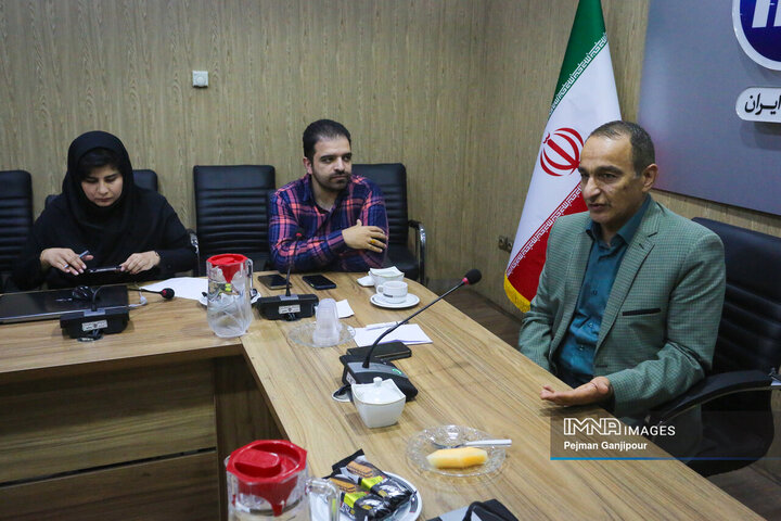 بازدید مدیرکل مدیریت بحران استانداری اصفهان از خبرگزاری ایمنا