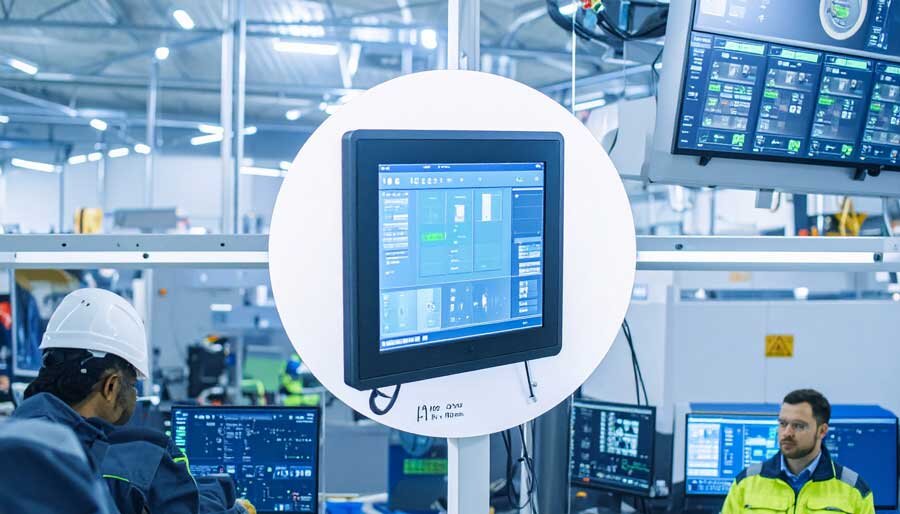 انواع مانیتور در محیط های صنعتی