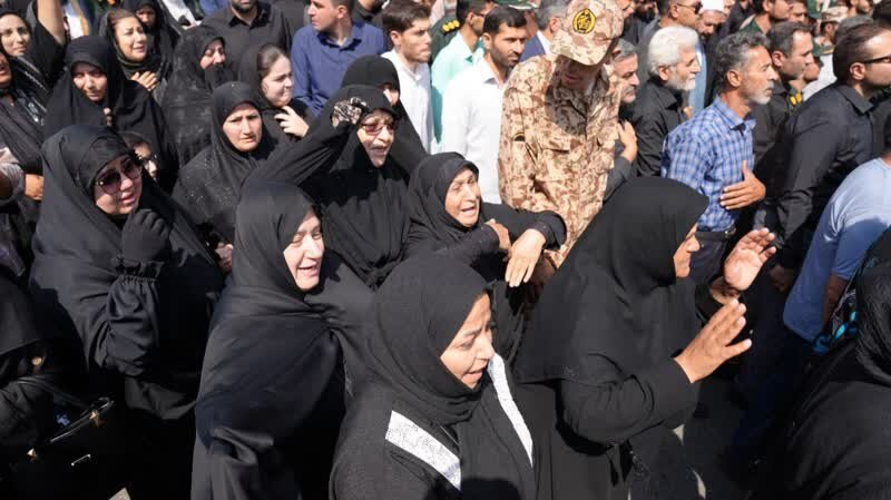 پیکر سردار شهید «جواد نارنجی» در ارومیه تشییع شد