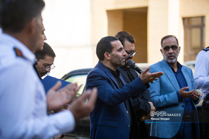 اعزام آتش‌نشانان اصفهانی به کربلا