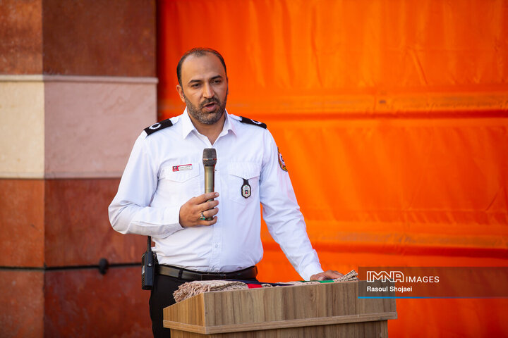 اعزام آتش‌نشانان اصفهانی به کربلا