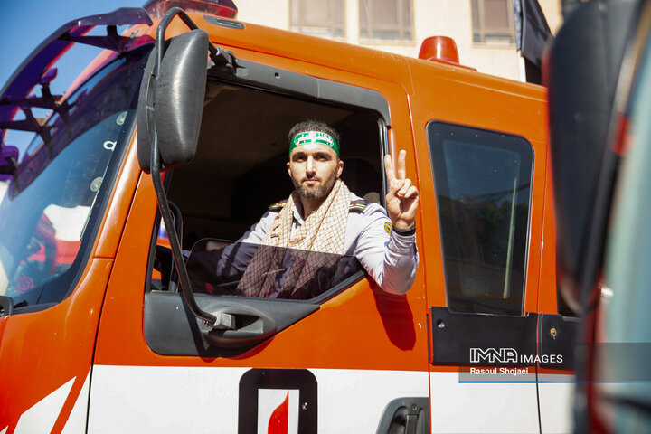 اعزام آتش‌نشانان اصفهانی به کربلا