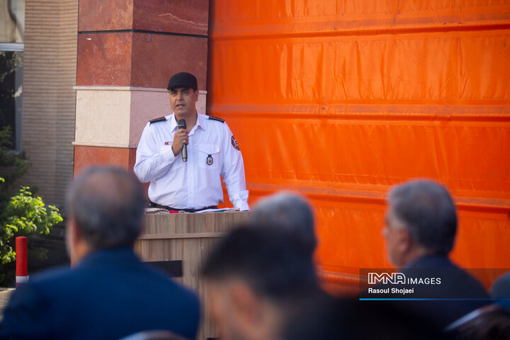 اعزام آتش‌نشانان اصفهانی به کربلا