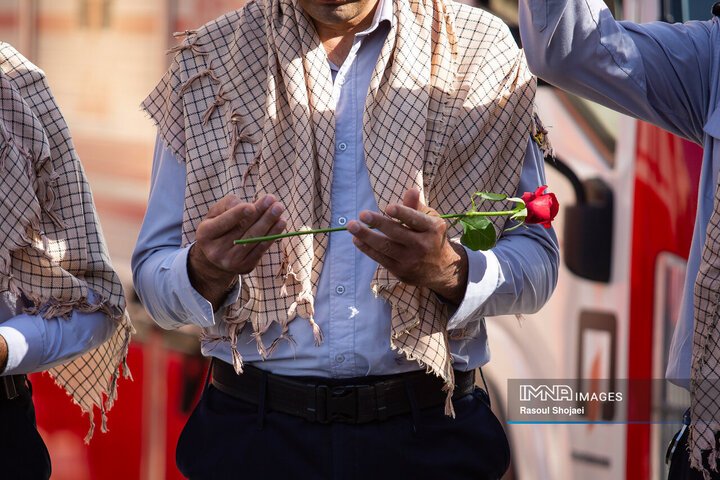 اعزام آتش‌نشانان اصفهانی به کربلا