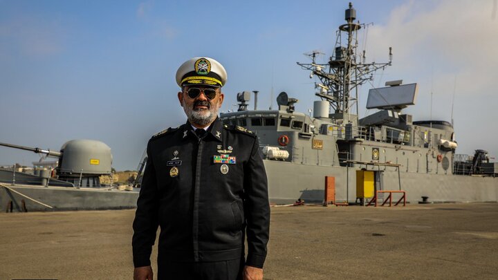 دریادار ایرانی: تا پای جان از آب و خاک مقدس ایران دفاع می‌کنیم