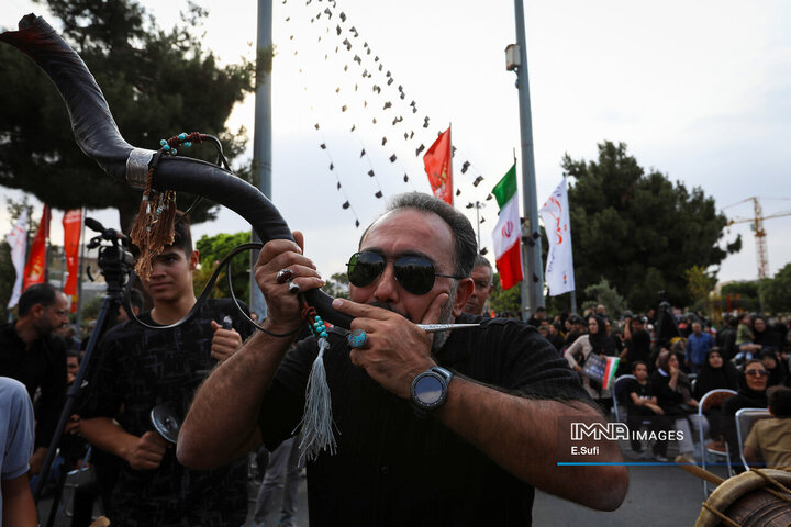 مراسم گرامیداشت روز ایثار و مقاومت اراک