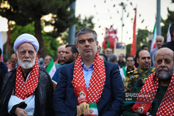 مراسم گرامیداشت روز ایثار و مقاومت اراک