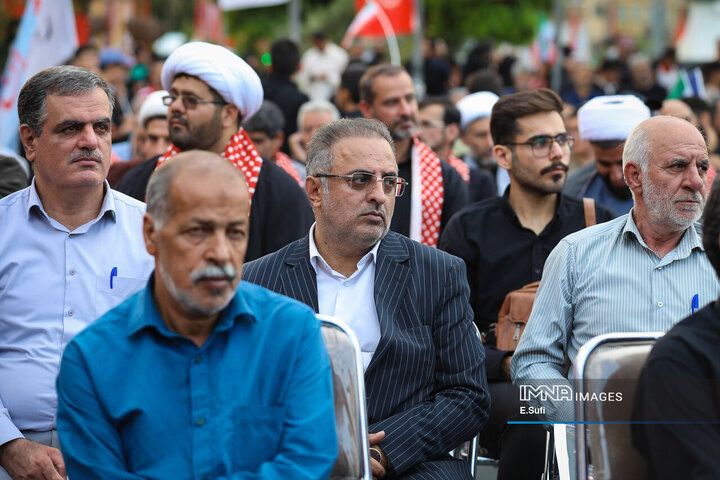 مراسم گرامیداشت روز ایثار و مقاومت اراک