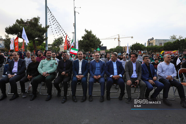 مراسم گرامیداشت روز ایثار و مقاومت اراک