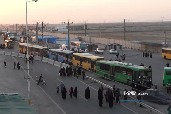 ۴۰ دستگاه اتوبوس از اصفهان به مرز مهران اعزام می‌شود