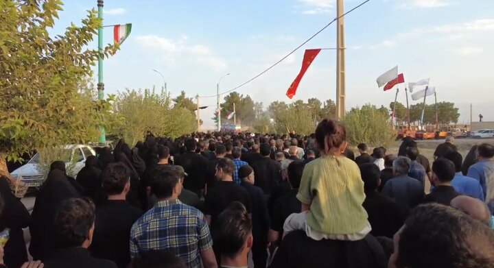 فیلم| تشییع پیکر شهید «نیما کریمی» در اسلام‌آباد رستاق