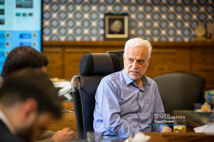 دیدار شهردار اصفهان و مدیرعامل خبرگزاری ایرنا