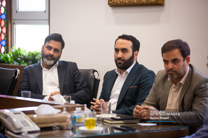 دیدار شهردار اصفهان و مدیرعامل خبرگزاری ایرنا