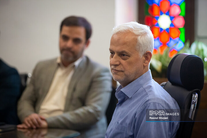 دیدار شهردار اصفهان و مدیرعامل خبرگزاری ایرنا