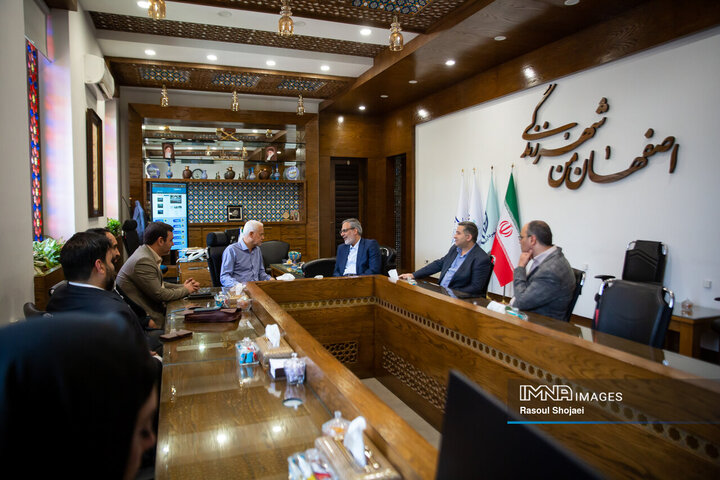 دیدار شهردار اصفهان و مدیرعامل خبرگزاری ایرنا