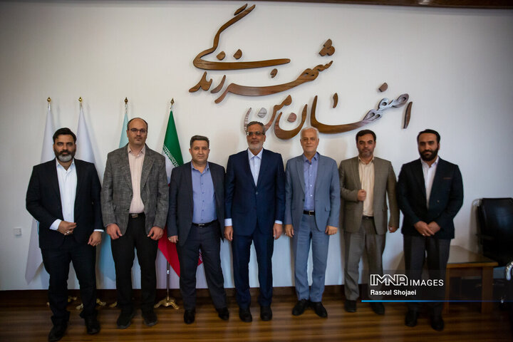 دیدار شهردار اصفهان و مدیرعامل خبرگزاری ایرنا