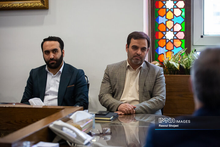 دیدار شهردار اصفهان و مدیرعامل خبرگزاری ایرنا