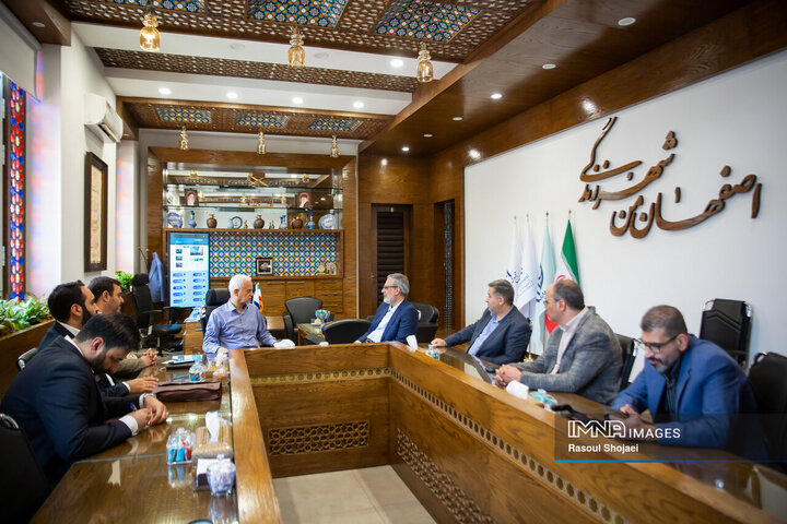 دیدار شهردار اصفهان و مدیرعامل خبرگزاری ایرنا