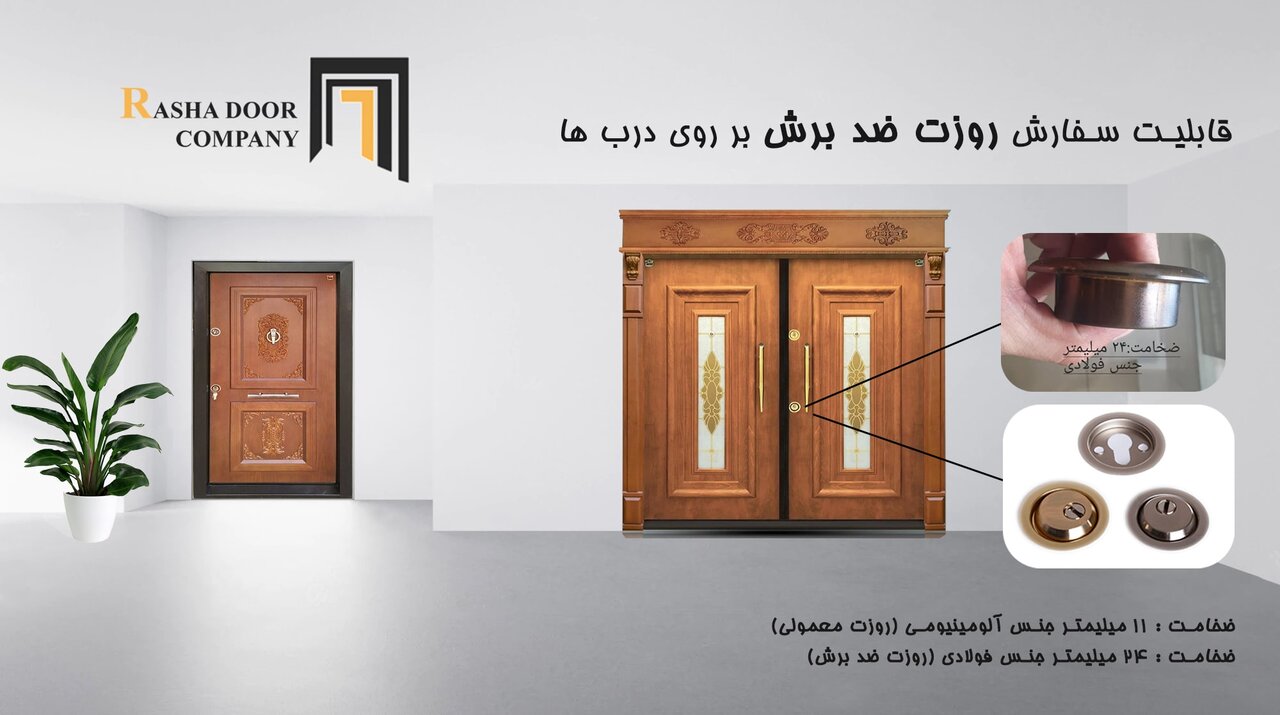 درب ضد سرقت لابی؛ امنیت و زیبایی در ورودی ساختمان