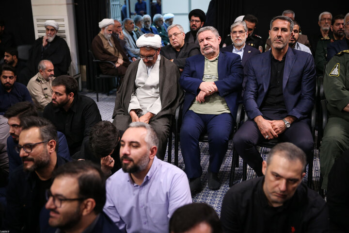 مراسم بزرگداشت شهدای جنگ تحمیلی اخیر با حضور رهبر انقلاب