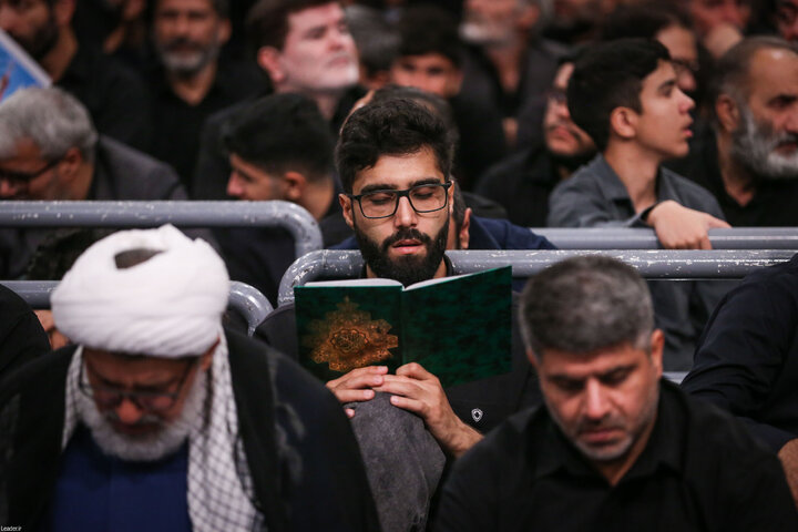 مراسم بزرگداشت شهدای جنگ تحمیلی اخیر با حضور رهبر انقلاب