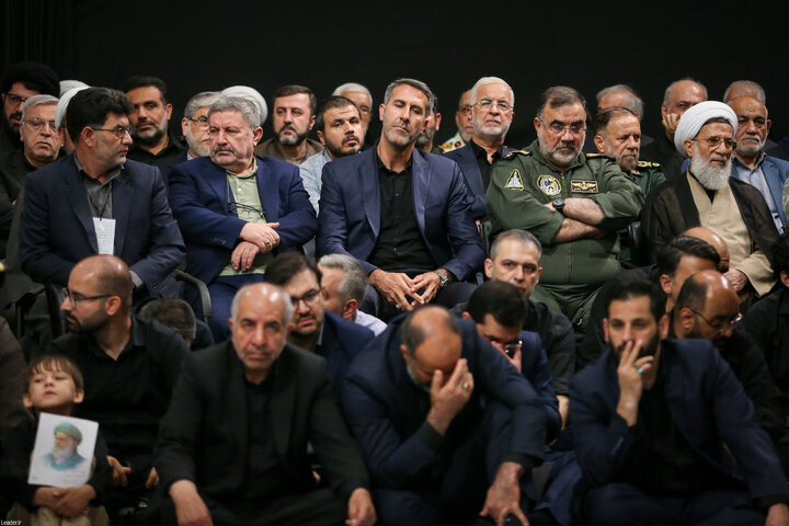 مراسم بزرگداشت شهدای جنگ تحمیلی اخیر با حضور رهبر انقلاب