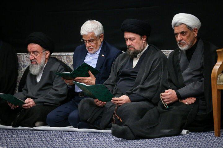 مراسم بزرگداشت شهدای جنگ تحمیلی اخیر با حضور رهبر انقلاب