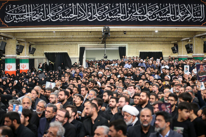 مراسم بزرگداشت شهدای جنگ تحمیلی اخیر با حضور رهبر انقلاب