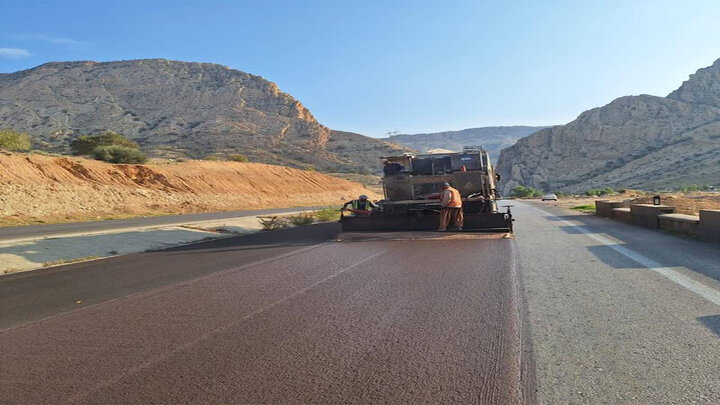 بهسازی جاده‌های لرستان در آستانه اربعین