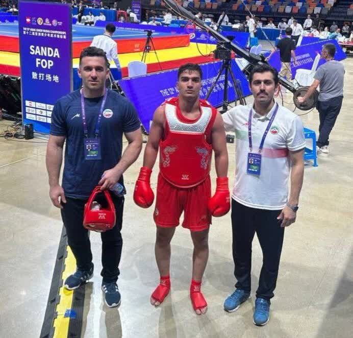 کسب مدال طلای ووشو قهرمانی جوانان آسیا توسط مبارز لرستانی