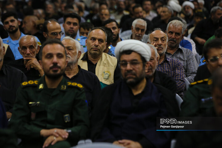 مراسم اربعین شهدای اقتدار ایران در اصفهان