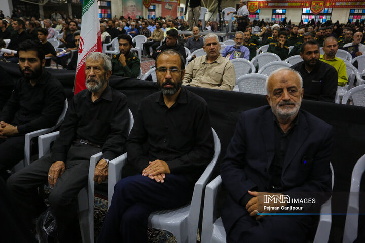 مراسم اربعین شهدای اقتدار ایران در اصفهان