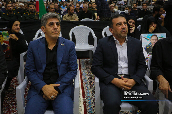 مراسم اربعین شهدای اقتدار ایران در اصفهان