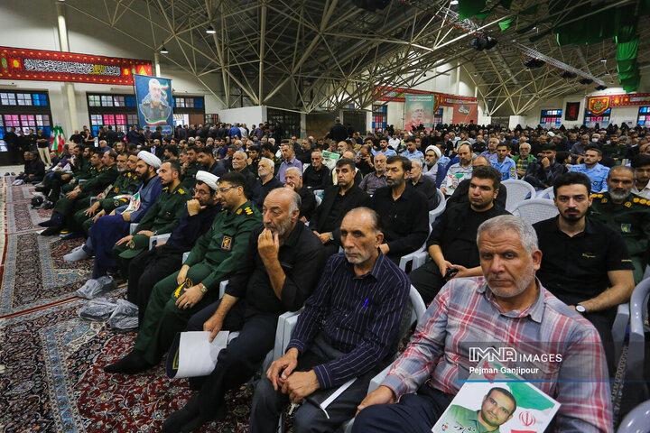 مراسم اربعین شهدای اقتدار ایران در اصفهان