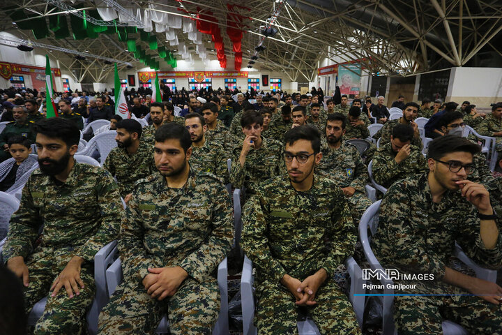 مراسم اربعین شهدای اقتدار ایران در اصفهان