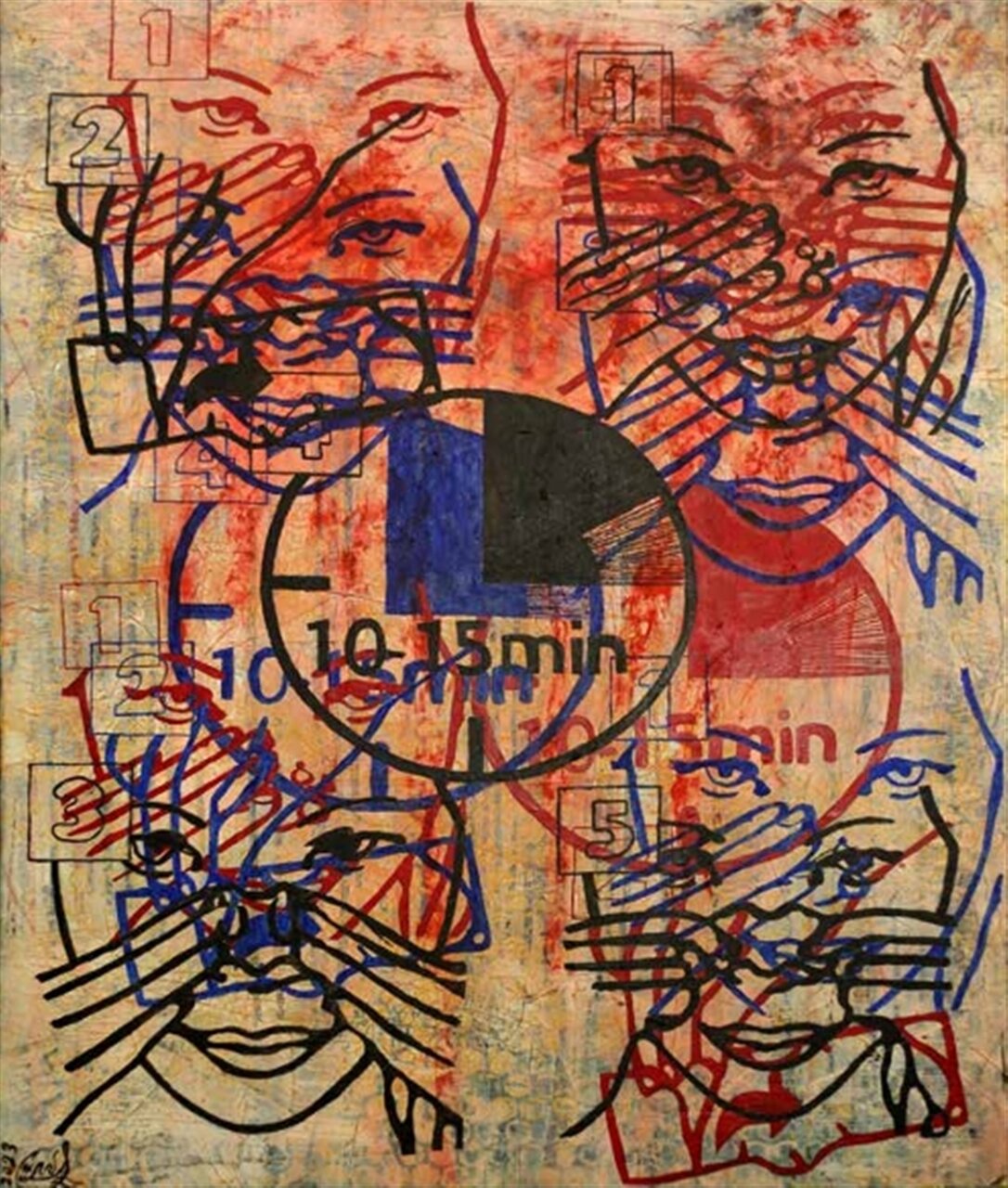 تصاویر ذهن گیجِ انسان از خیابانهای تهران در گالری سیحون به نمایش درآمد