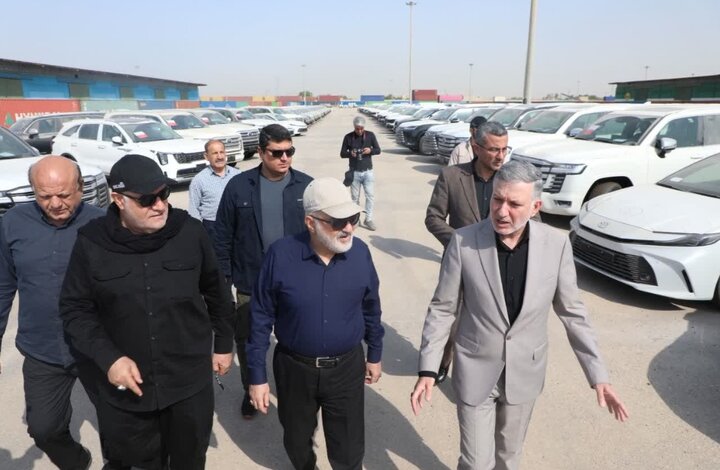 استاندار خوزستان خواستار ترخیص فوری خودروهای دپو شده در گمرک خرمشهر شد