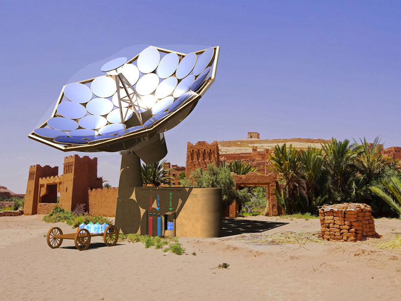 تولید برق، آب و حرارت همزمان با پنل خورشیدی سهموی