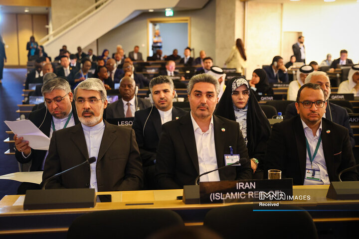 سخنرانی در ششمین کنفرانس رؤسای مجالس جهان در ژنو