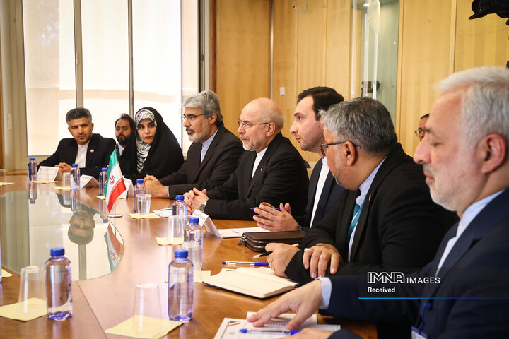 دیدار با رئیس مجلس قطر