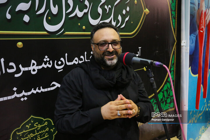 آیین بدرقه خادمان شهرداری اصفهان در اربعین حسینی به کربلا