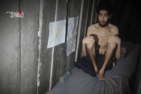 ویدئوی قسام؛ نتانیاهو تصمیم گرفته به اسرای صهیونیست گرسنگی دهد